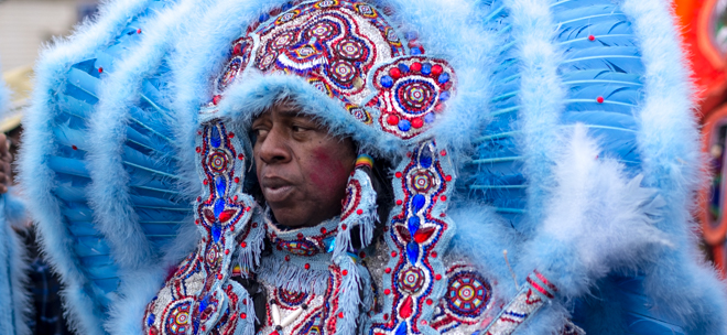 Mardi Gras Indian